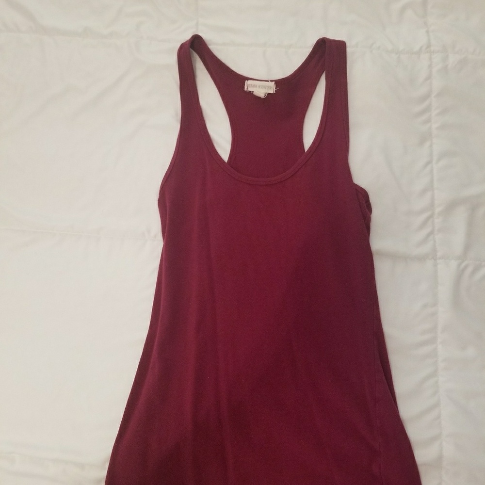 Small Maroon tank top